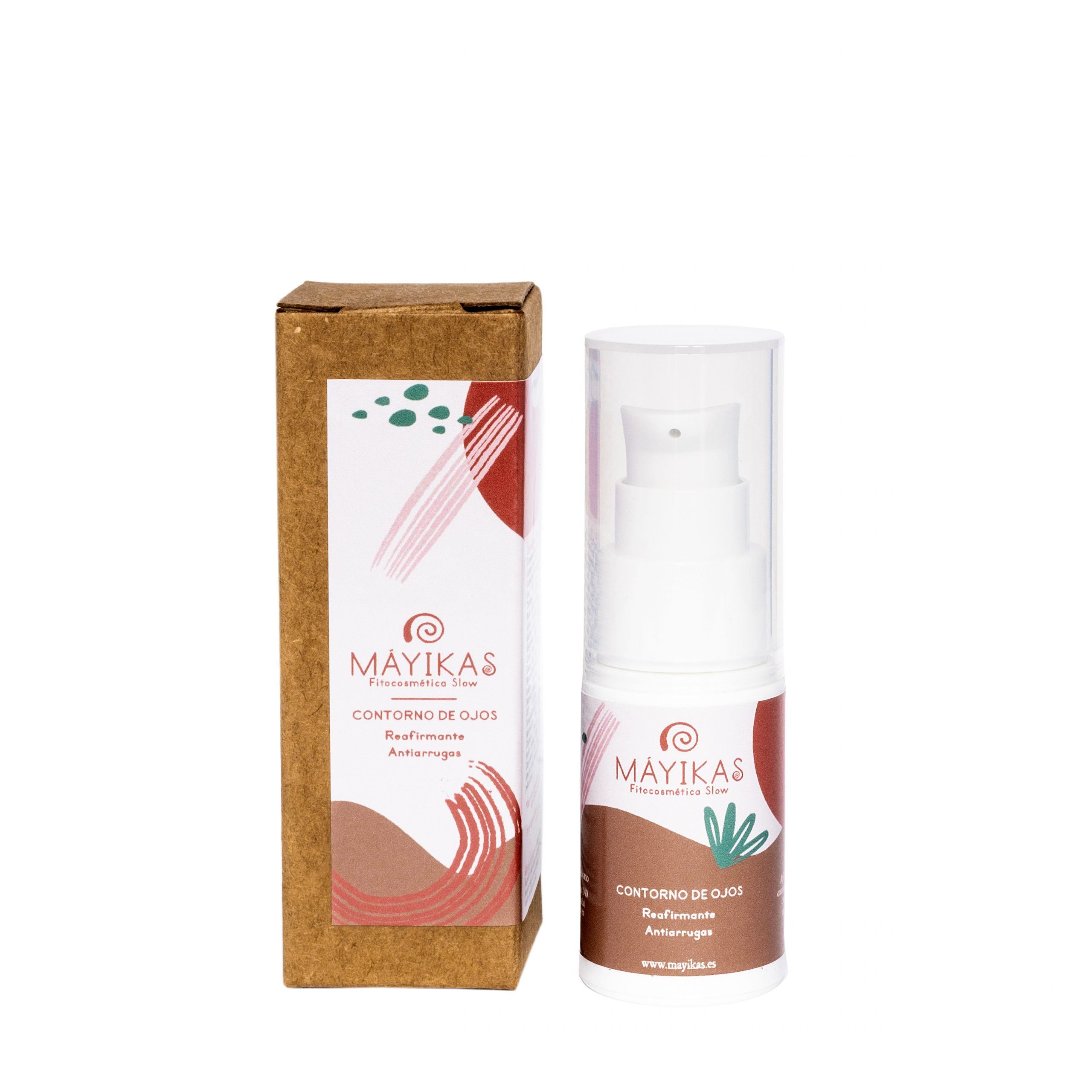 Contorno de ojos natural antiarrugas y reafirmante