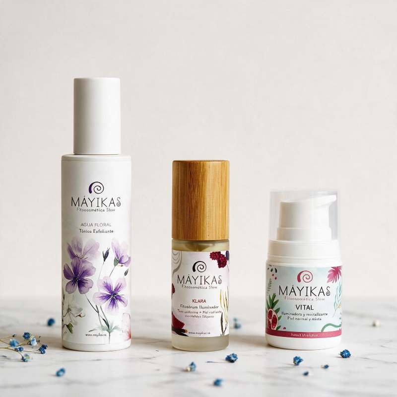 Tratamiento Facial Piel Luminosa - Tónico + Serum + Crema